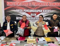 Polda Kepri Musnahkan Narkoba dari 41 Kasus, Selamatkan 30 Ribu Jiwa dari Ancaman