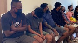 Polda Kepri Ringkus Enam Pria diduga Pelaku Penambang Pasir Ilegal di Batam