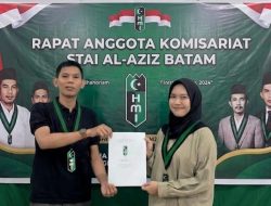 Estafet Kepemimpinan Berlanjut: Iman Al Ghazali Nahkodai HMI STAI Al-Aziz Batam dengan Semangat Transformasi