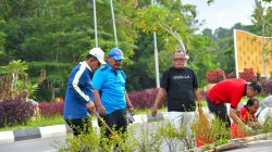 Jaga Gerbang Utama Daerah, Gubernur Ansar Pimpin Gotong Royong Massal di Jalan Bandara RHF