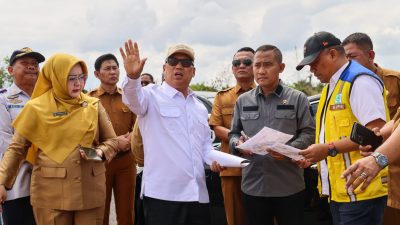 Wagub Kepri dan Kepala BNPT RI Tinjau Calon Lokasi Sekolah Rakyat di Dompak
