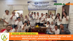 Peradi Batam Gelar Syukuran, Dukung Terwujudnya Wadah Tunggal Advokat