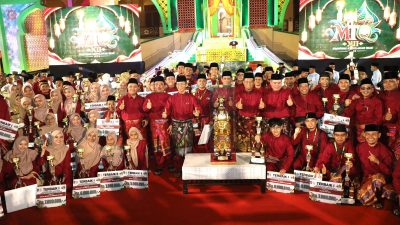 Batam Pertahankan Juara Umum MTQ XII Kepri, Piala Bergilir Kembali Dibawa Pulang
