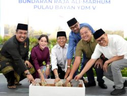Tingkatkan Estetika Kota, BP Batam Mulai Bangun Bundaran Raja Ali Marhum Pulau Bayan