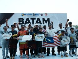 BP Batam Dukung Pembinaan Sepak Bola Usia Dini