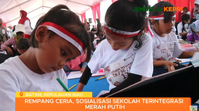 Rempang Ceria, Anak – Anak Ikuti Berbagai Perlombaan