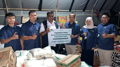 Pegadaian Salurkan Bantuan Tanggap Darurat untuk Masyarakat Terdampak Galodo Kabupaten Solok