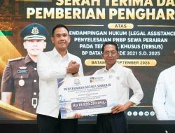Sinergi BP Batam dan Kejari Batam, Rp18,82 Miliar PNBP Sewa Perairan Tersus Berhasil Diselesaikan