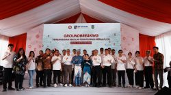 Pembangunan Sekolah Terintegrasi Merah Putih di kawasan Rempang, Batam, Kepulauan Riau, resmi dimulai.