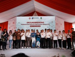 Pembangunan Sekolah Terintegrasi Merah Putih di kawasan Rempang, Batam, Kepulauan Riau, resmi dimulai.