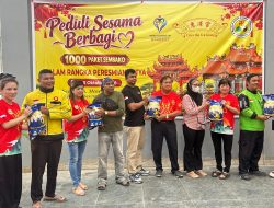 Cetya Hui Tek Kiong Batam Bagikan 1000 Paket Sembako